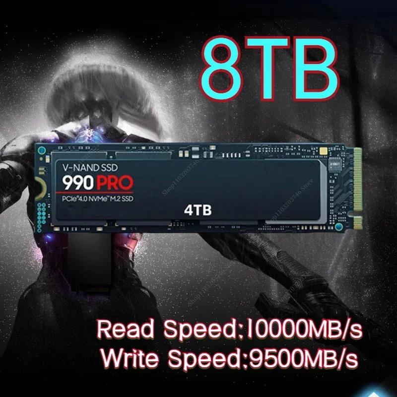 ֽ 990 PRO ϵ ũ,  ָ Ʈ ̺, M.2 2280 NVMe PCIe Gen 4.0x4, PS5 ũž Ʈ PC, 1TB, 2TB, 4TB, 8TB SSD